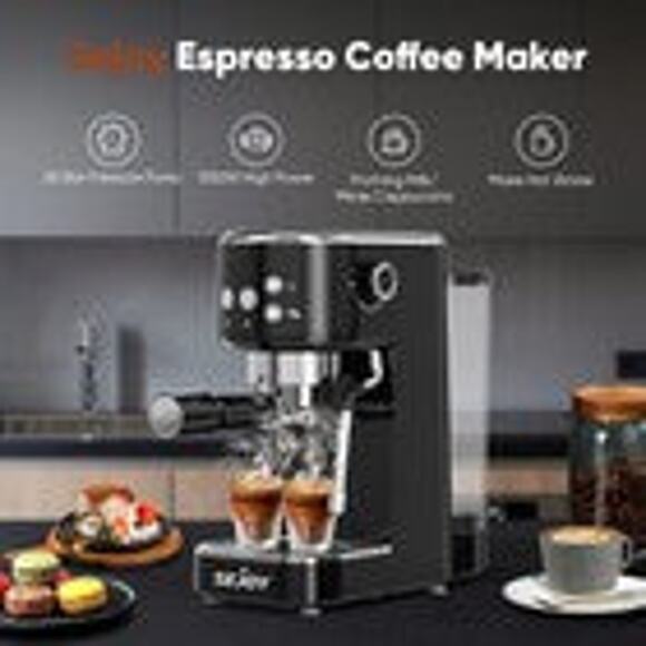 20 Bar Professional Espresso Coffee Machine with Milk Frother - Picture 2 of 7